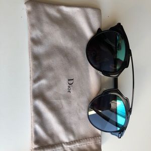 DIOR So Real Split Lens Mirrored Sunglasses